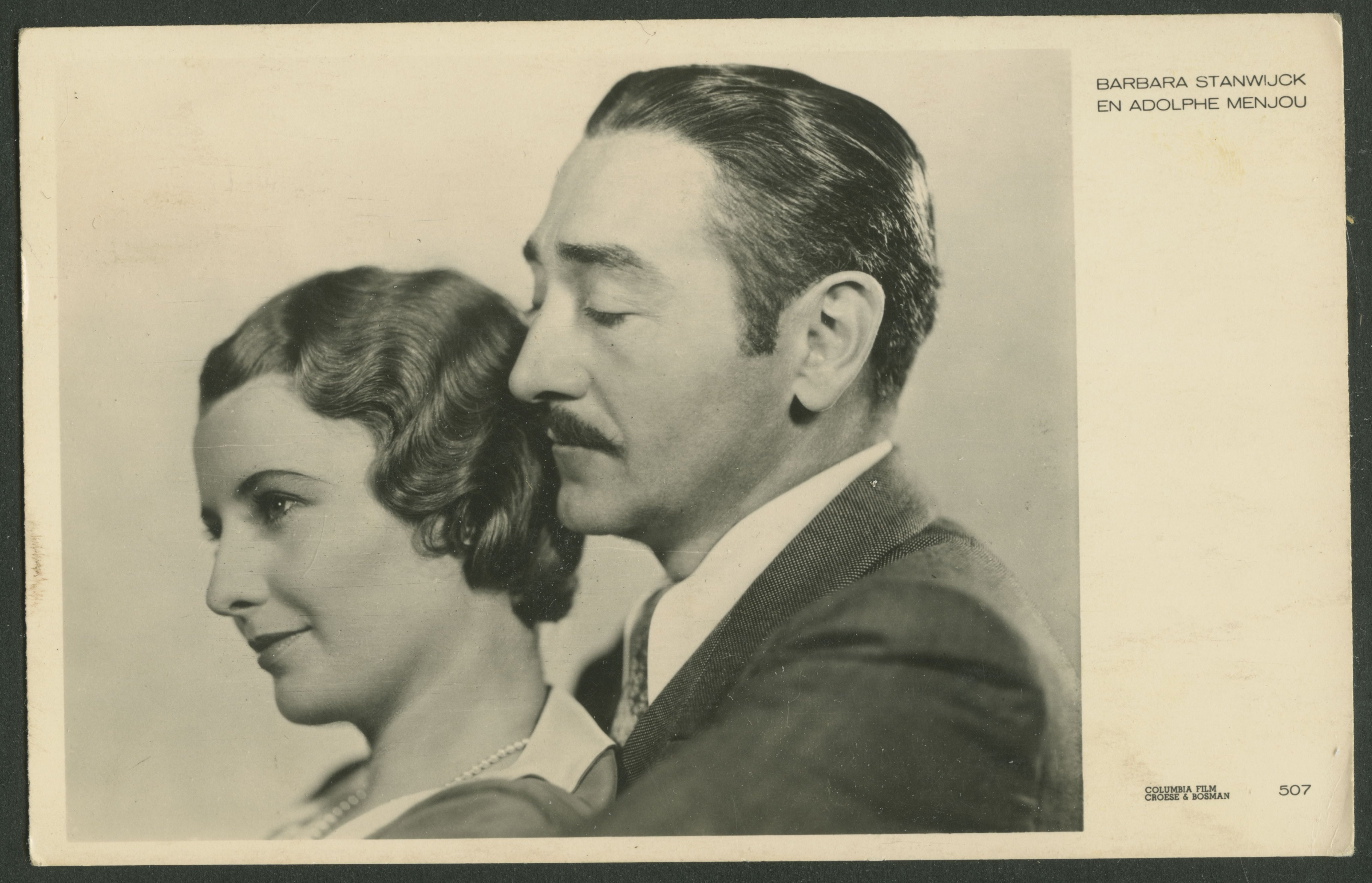 (image for) Barbara Stanwyck-Adolphe Menjou #0001